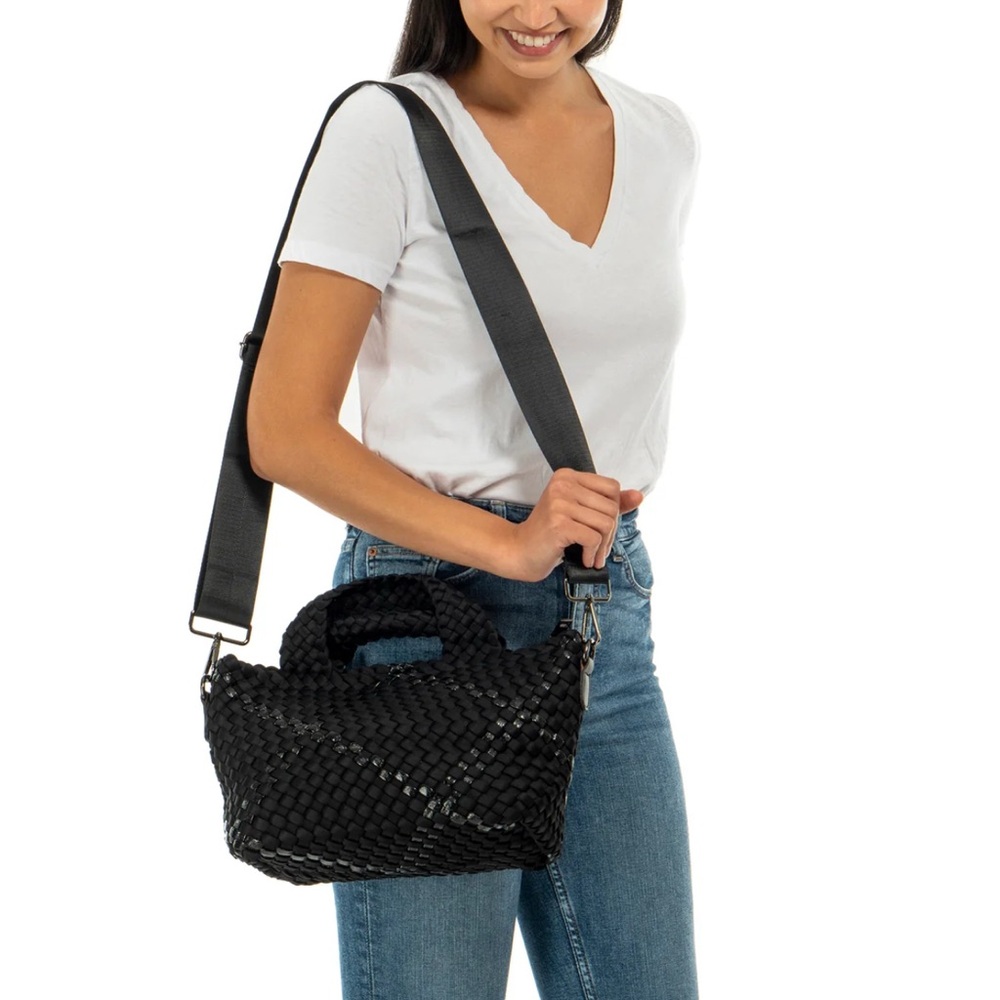 Haute Shore Mark Noir Woven Mini Tote $140.00 - Picture 7 of 7